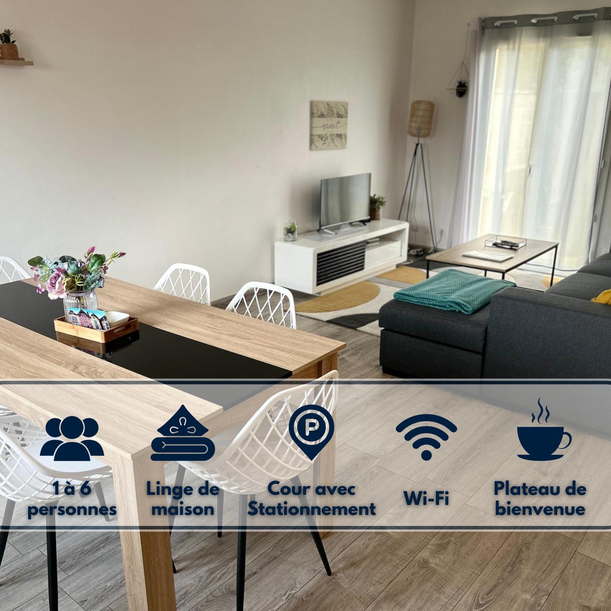 Maison Mitoyenne Avec Cour + Parking Sainte-Savine Εξωτερικό φωτογραφία